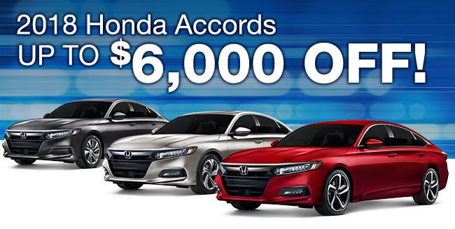 2018 Honda Accords