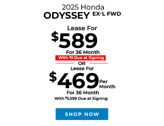 2025 Honda Odyssey EX-L FWD offer