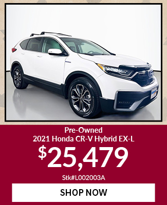 Pre-Owned 2021 Honda CR-V Hybrid EX-L