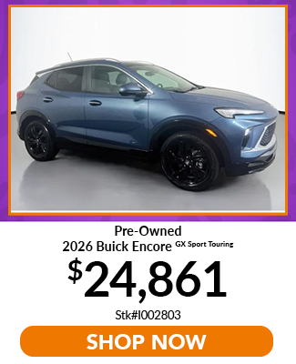 Pre-Owned 2026-buick encore gx sport touring