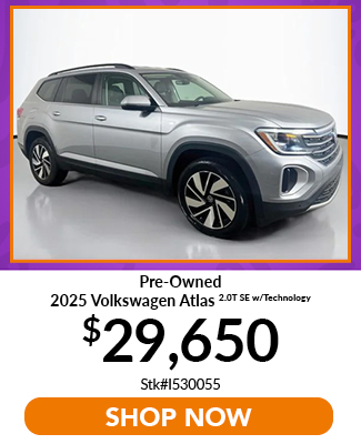 Pre-Owned 2025 volkswagen atlas