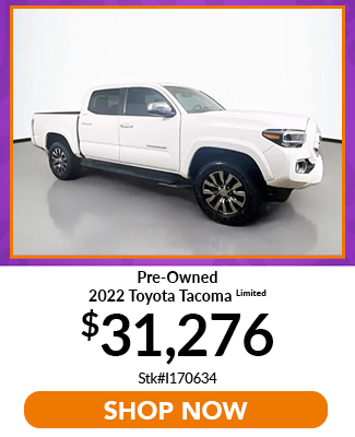 Pre-Owned 2022 toyota tacoma limited