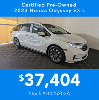 Certified Pre-Owned 2023 Honda Odyssey Touring