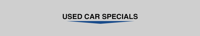 Used Car Specials Decorative Banner