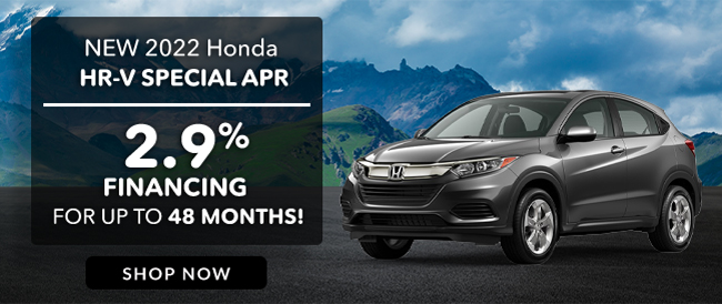 Promotional special offer on new Honda