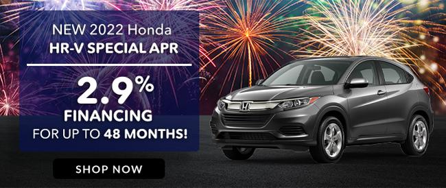 Promotional special offer on new Honda