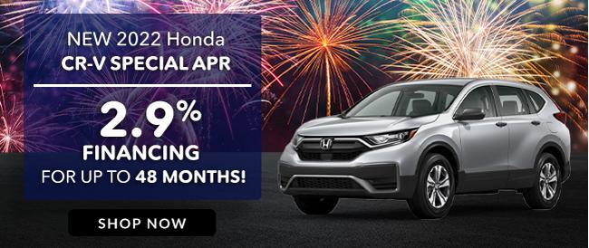 Promotional special offer on new Honda