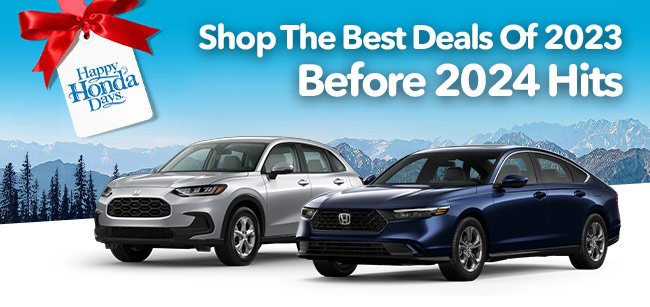 Why wait all month - save now - Happy Honda Days