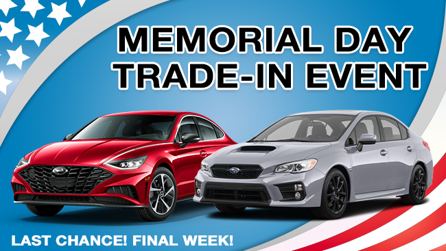 MEMORIAL DAY TRADE-IN EVENT