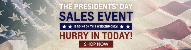 The Presidents Day Sales event