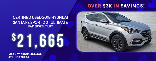 used Hyundai Palisade offer