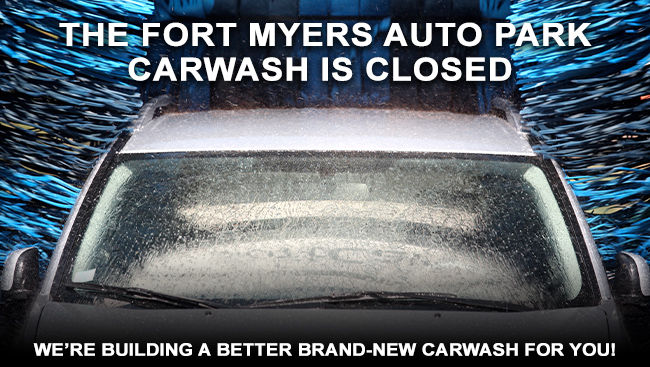 The Fort Myers Auto Park Carwash Is Closed