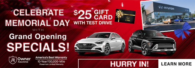 All new Hyundai of Fort Myers is having our Grand Opening Sale