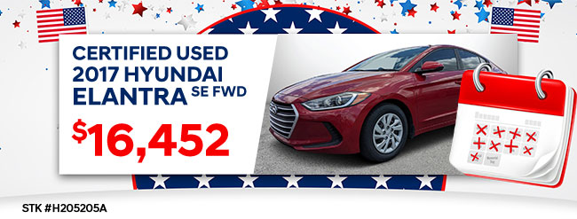 Special offer from Hyundai of Fort Myers, Fort Myers Florida