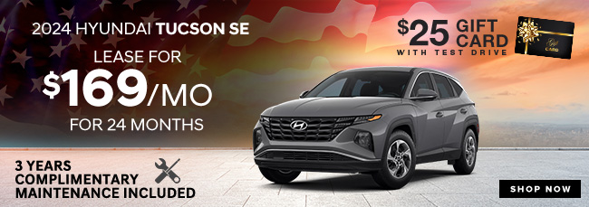 Hyundai leases of Tucson