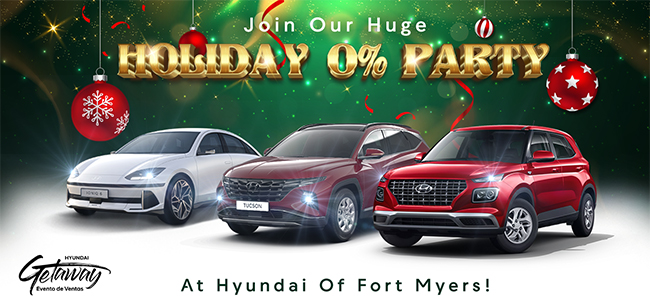 Join our huge Holiday 0% Party