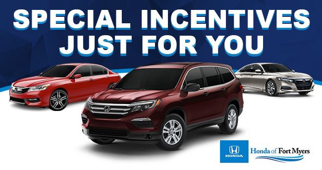 Special incentives just for you