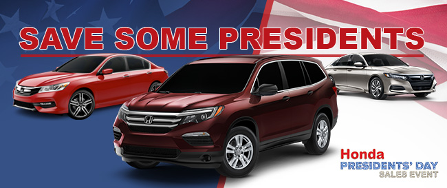 Save some presidents at Honda of Fort Myers