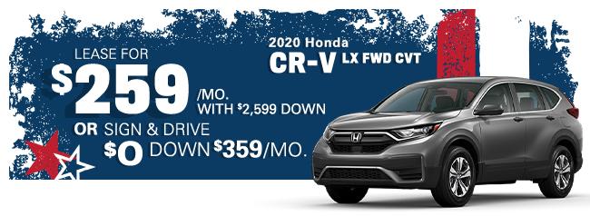 2020 Honda CR-V LX FWD CVT