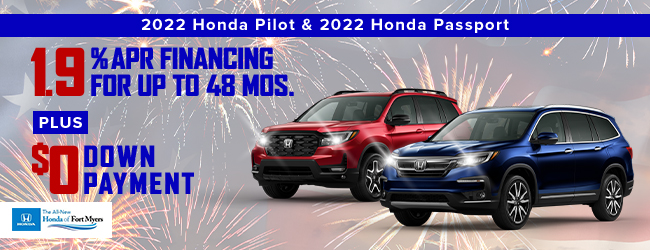 2022 Honda Pilot and Honda Passport