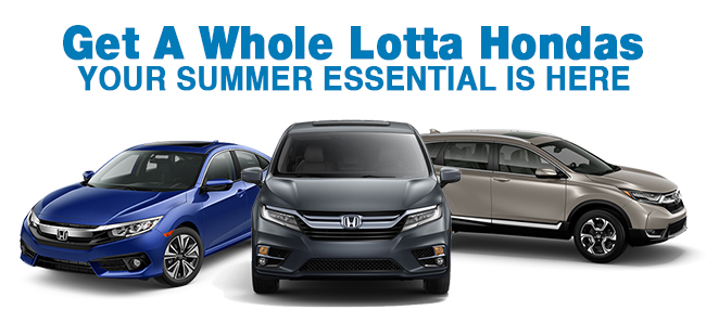 Get A Whole Lotta Hondas Your Summer Essential Is Here