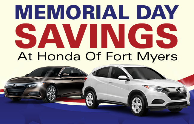 Memorial Day Savings At Honda Of Fort Myers