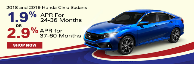 2018 and 2019 Honda Civic Sedans