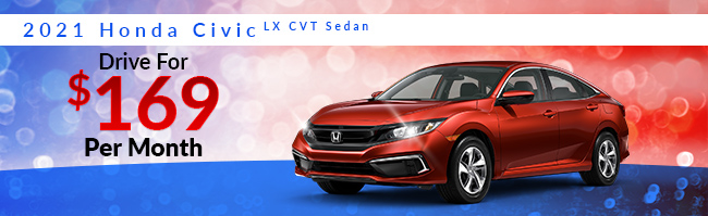 2021 Honda Civic LX CVT Sedan