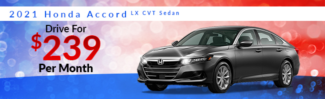 2021 Honda Accord LX CVT Sedan