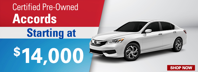 Certified Pre-Owned Accords