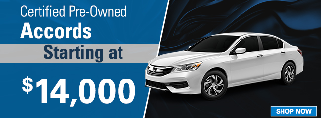 Certified Pre-Owned Accords