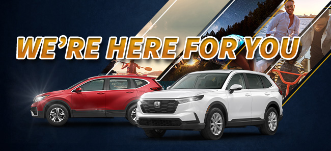 fortune favors the brave this month, that includes you: featuring 2 new Honda SUVs