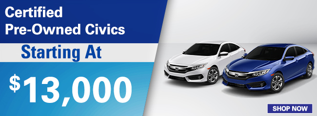 Certified Pre-Owned Civics