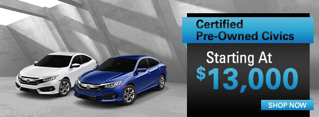 Certified Pre-Owned Civics