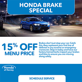 service special at Honda of Harvey