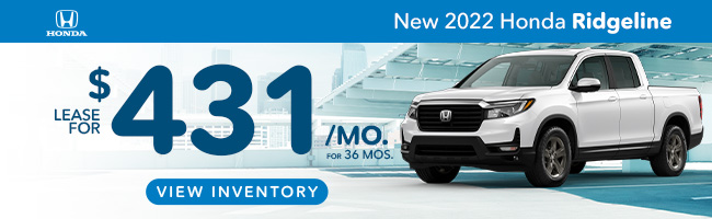 Honda Ridgeline special offer