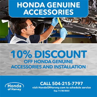 discount on Honda accessories