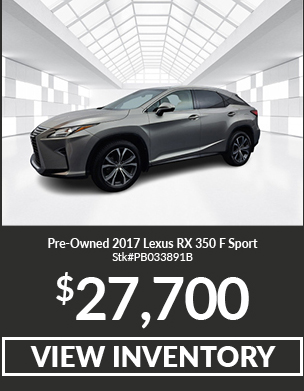 Pre-Owned 2017 Lexus RX 350 F Sport