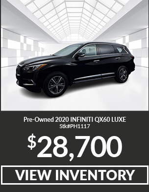 Pre-Owned 2020 INFINITI QX60 LUXE