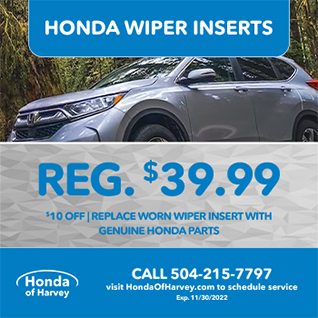 Honda Wiper inserts