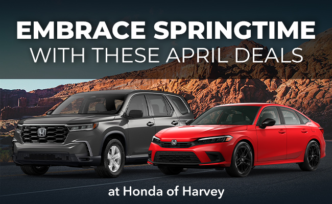 March into a new drive at Honda of Harvey