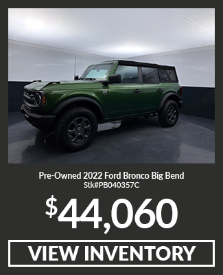 Pre-Owned 2022 Ford Bronco Big Bend