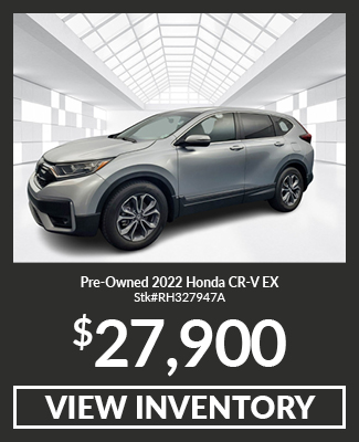 Pre-Owned 	2022	Honda	CR-V	EX