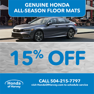 Genuine Honda all-season Floor mats