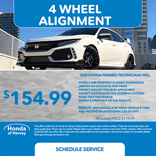 wheel alignment special