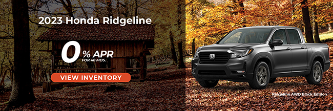 special offer on Honda Ridgeline