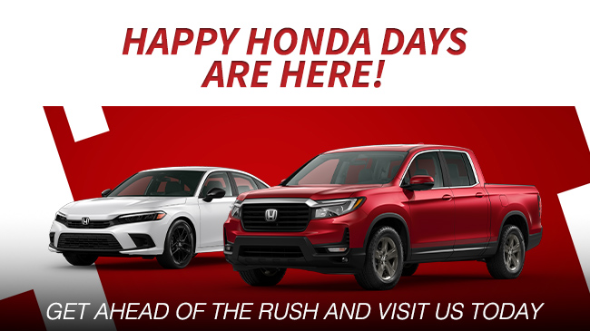 celebrate autumn with a new Honda