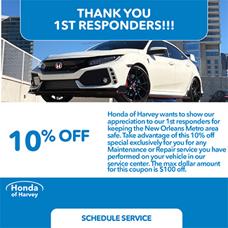 service special at Honda of Harvey