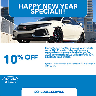 service special at Honda of Harvey