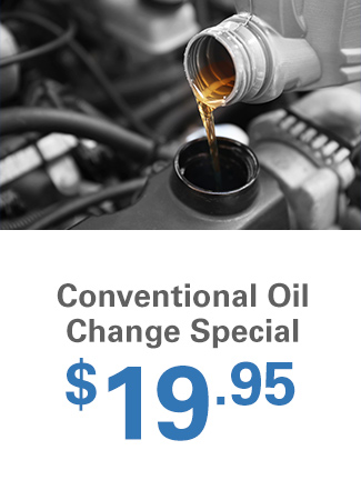 Conventional Oil Change Special